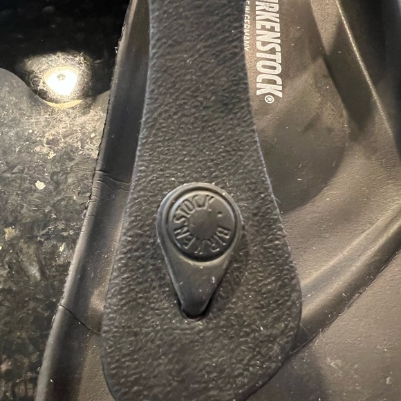 Birkenstock Eva  Black Unisex Sandals Sz 40 Lightweight - Picture 5 of 8